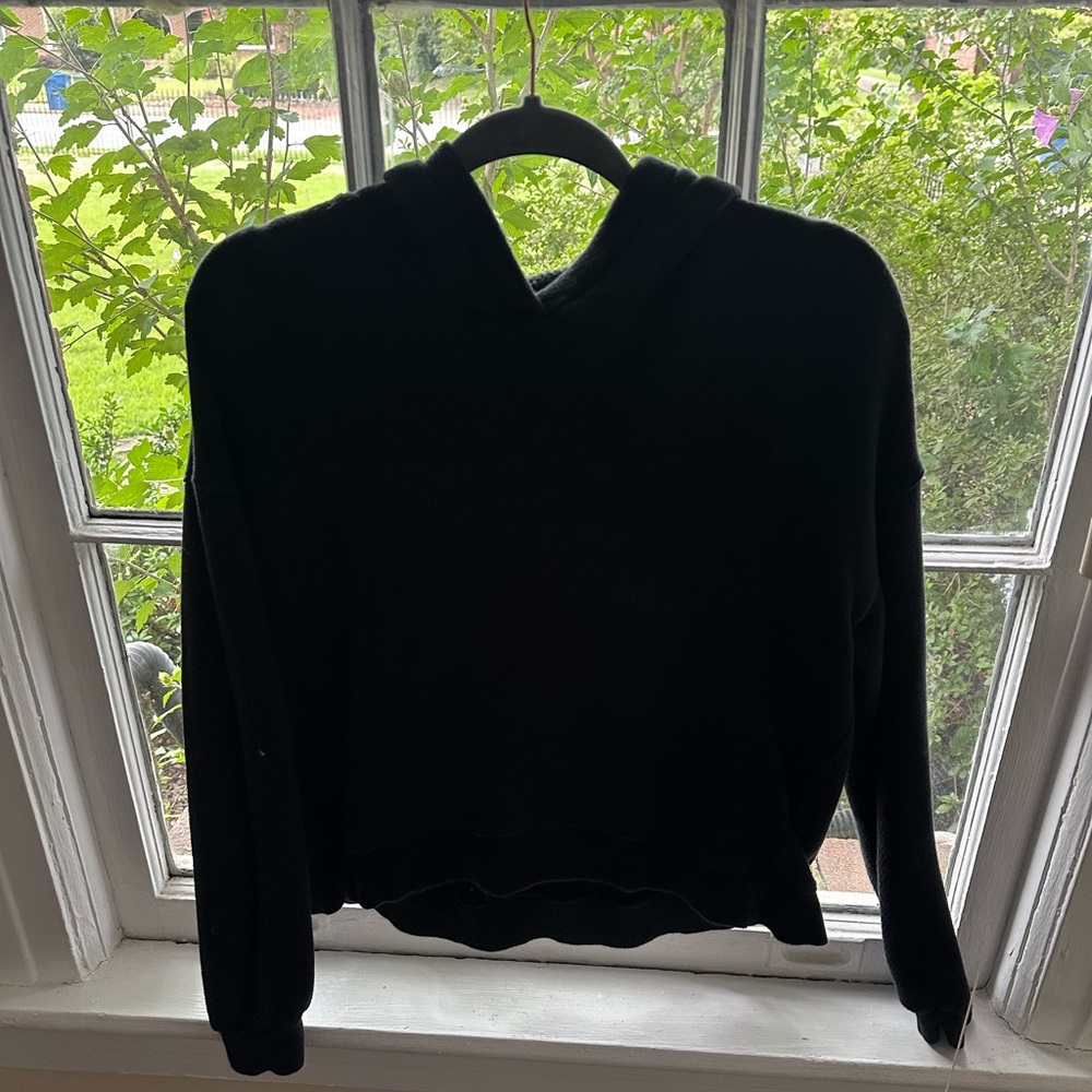 Madewell Black Hoodie Sweater